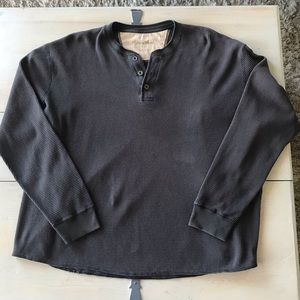 Eddie Bauer Textured Long Sleeve Shirt Size XL